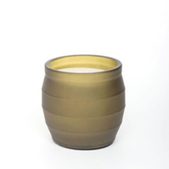 NWT- Candle Impressions Real Wax Flameless LED Glass Jar Candle, Moss Green - Picture 6 of 6